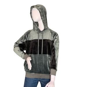 CHAMPION ELITE Velvet Hoodie Pullover Long Sleeve Hidden side pockets Si…